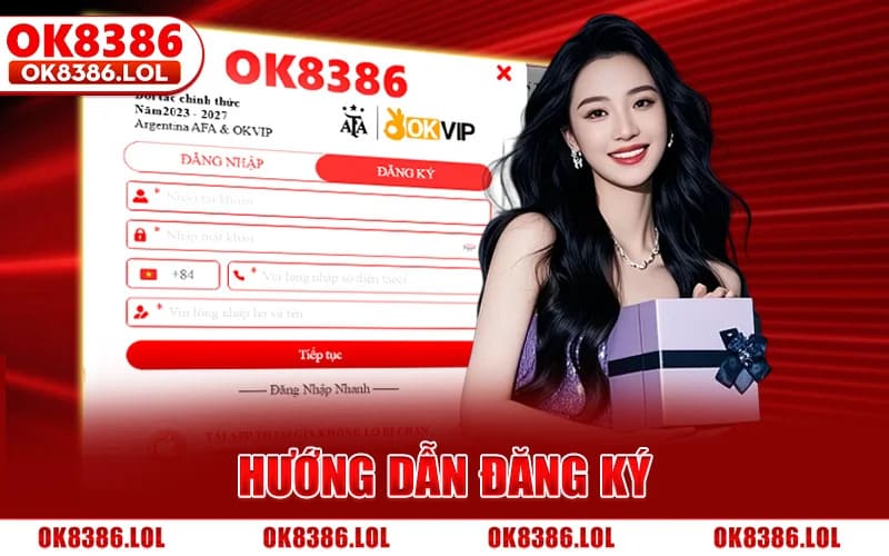 Đăng Ký Ok8386 - Cách Tạo Tài Khoản Chính Chủ Nhận Ngay 68K 1 Hướng Dẫn Đăng Ký